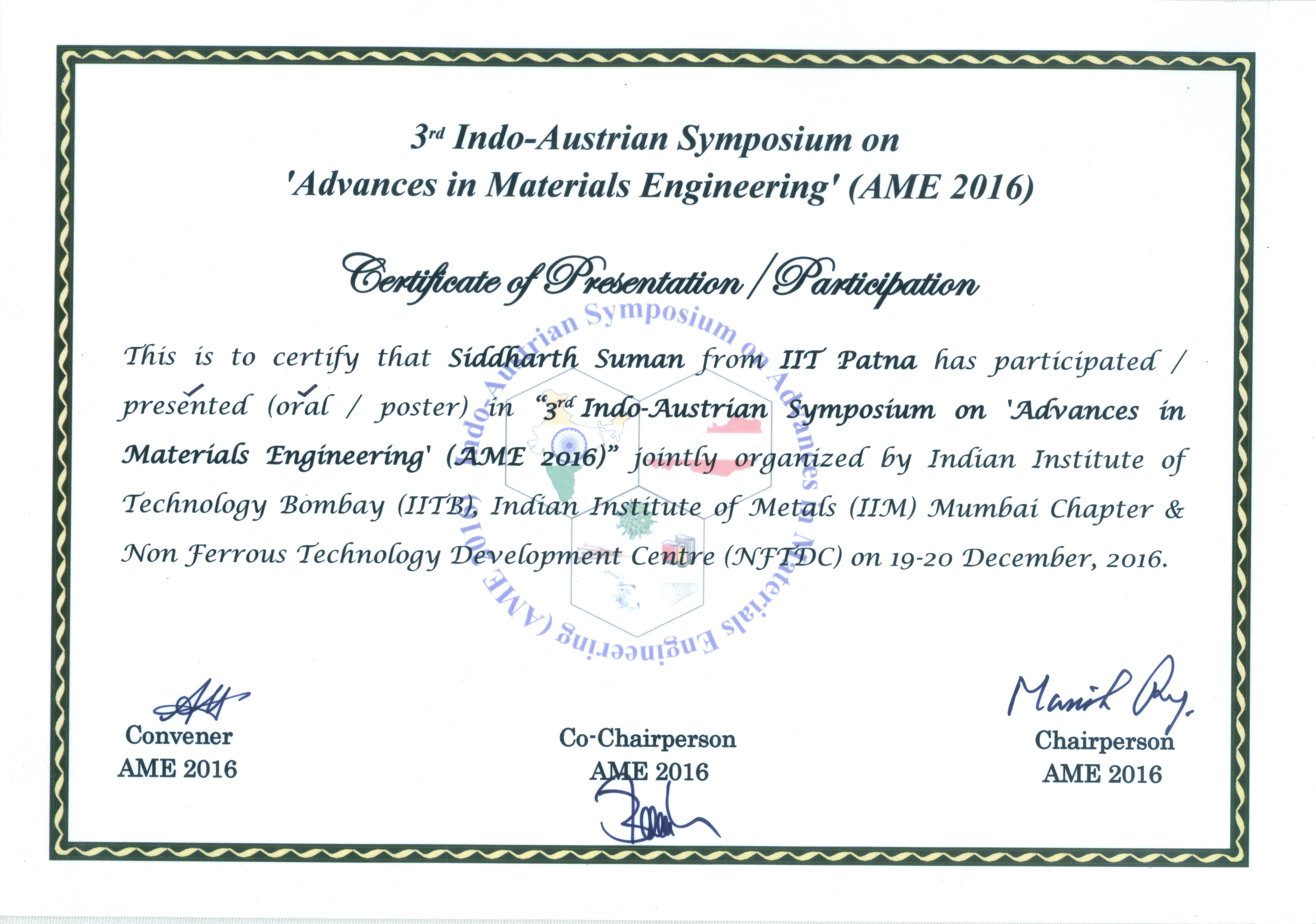 AME 2016