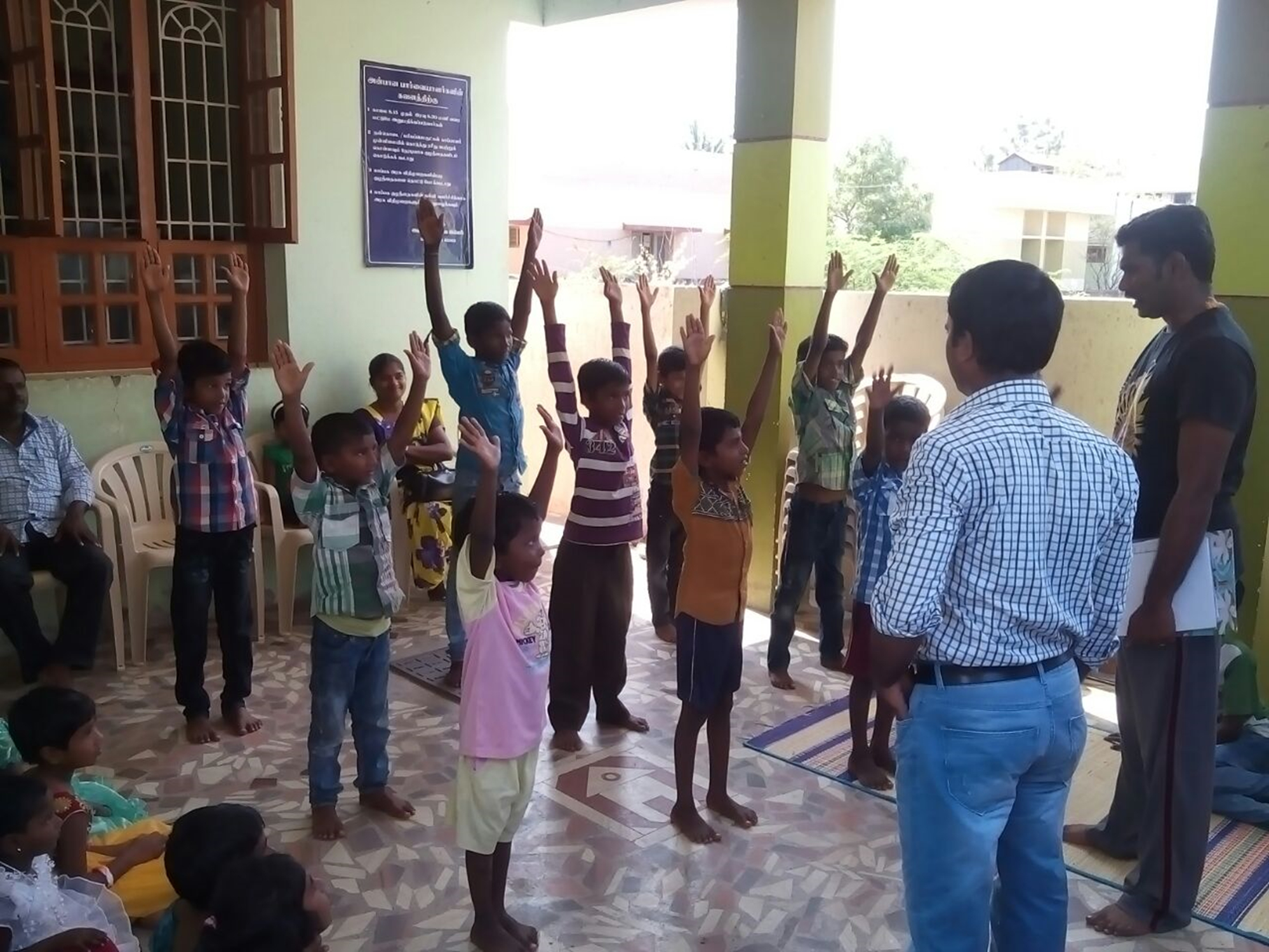 Orphan children